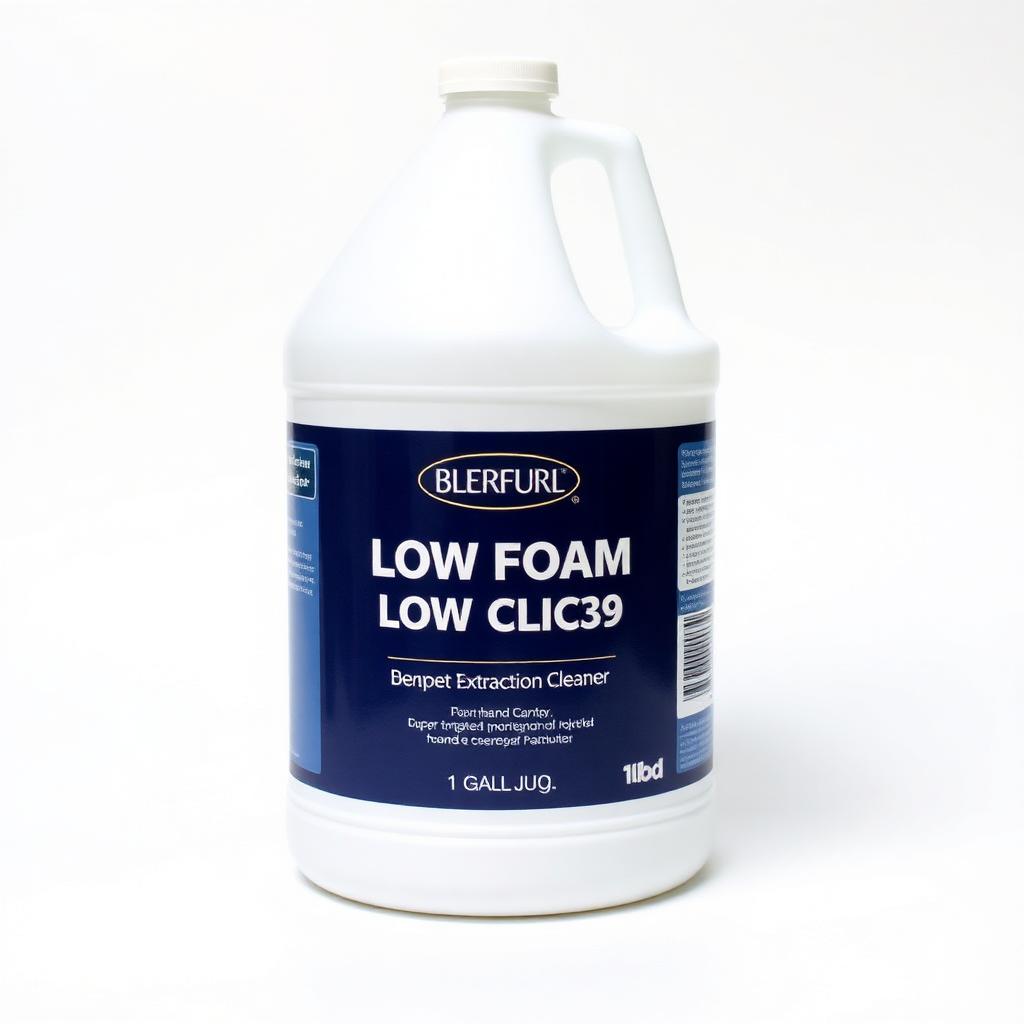 Low-Foam Carpet Extraction Cleaner