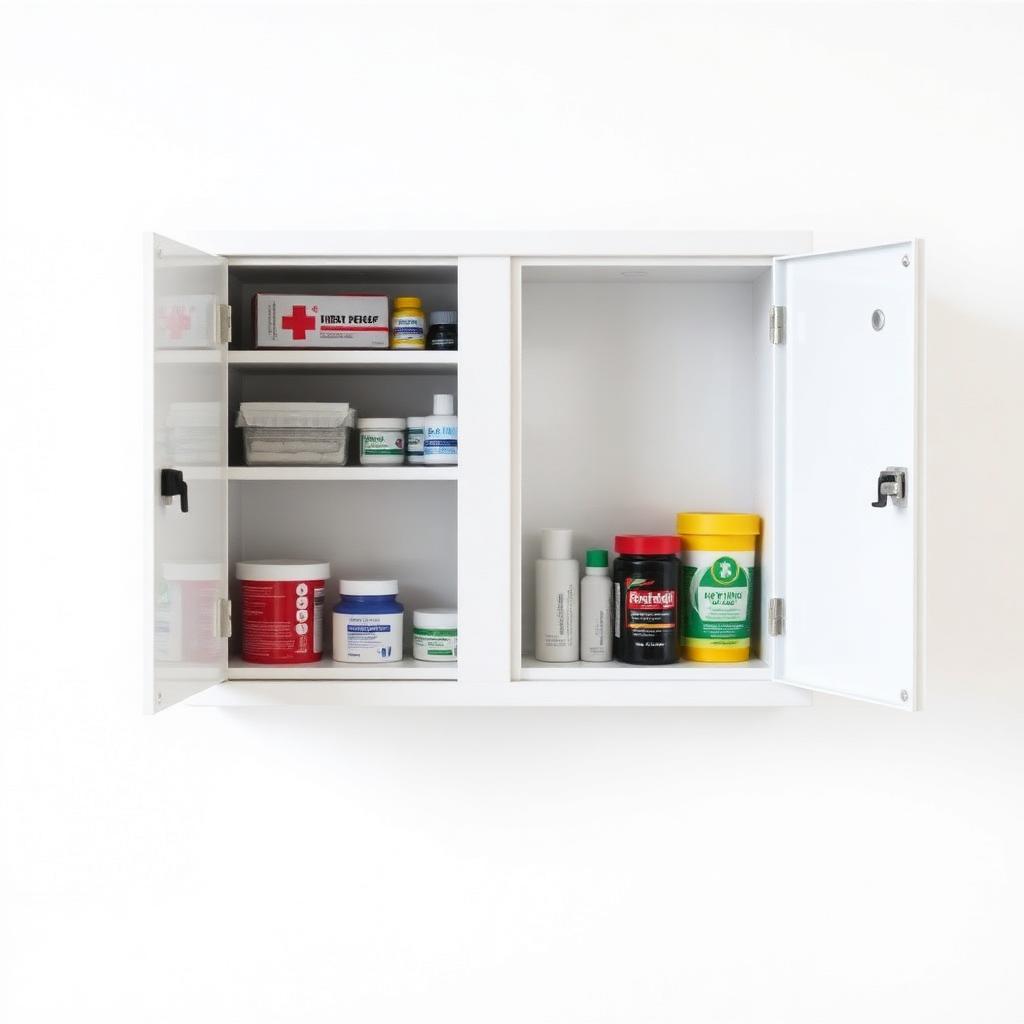 2-Shelf ANSI Class A First Aid Cabinet